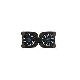 Y Department Center 55® Laptop Cooling Fan Foldable Black Lightweight Cooling Stand Laptop Cooler