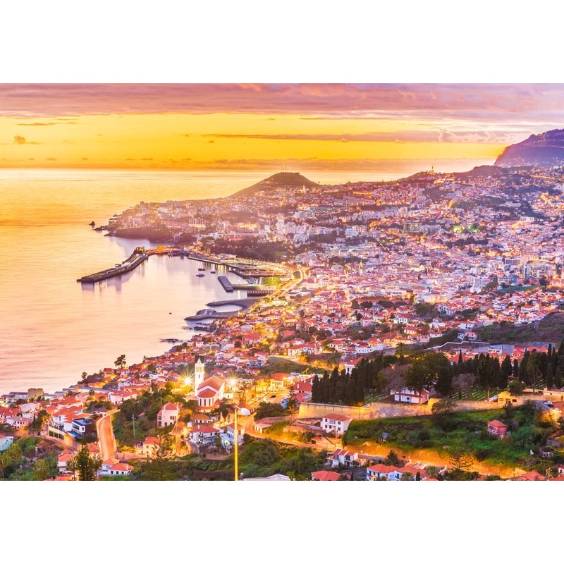 Lais Puzzle Madeira, View over Funchal, Portugal 1000 Pieces