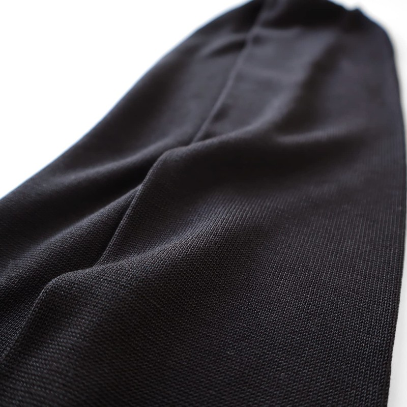 Prodigal Women's 100% Washable Silk Arm Cover, Long Length, Black