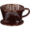 Kalita Ceramic Coffee Dripper 101 Lotto Brown # 01003