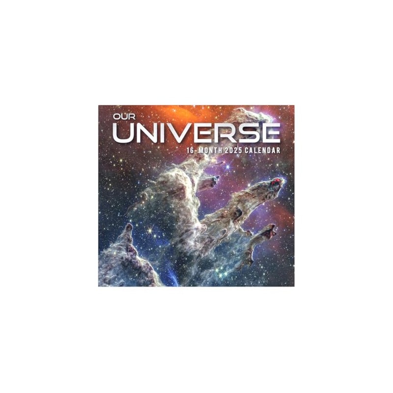 Our Universe 2025 Full Size Wall Calendar for Planning, Scheduling,