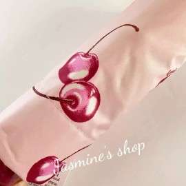 Coach NWT Coach Uv Protecti Mini Umbrella In Cherry /blueberry /heart / Leopard print - Cherry Print /CR909