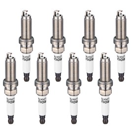 SYKRSS 93476 Iridium Platinum Spark Plugs 8 Pack - Compatible with Land Rover Discovery LR4 Range Rover Range Rover Sport Range Rover Velar Compatible with Jaguar F-Pace F-Type XE XF XJ, 3.0L 5.0L