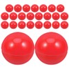 Ciieeo 25pcs Mini Ball Plastic Raffle Drawing Balls Table Tennis