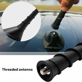 Long-Wearing 7'' Radio Signal Antenna Replacement Black Compatible for 2011-2013 Chrysler 200