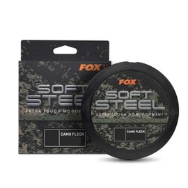 Fox Soft Steel Fleck Camo Mono 1000 m Monofilament Fishing Line, Diameter / Load Capacity: 0.40 mm / 10.9 kg / 24 lb