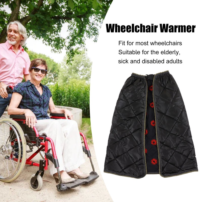 Wheelchair Blanket Warmer Polyester Fiber Soft Warm Reusable Windproof Wheelchair