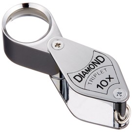 Mizar-Tec DA-10 High Magnification Loupe, 10x Magnification, Lens Diameter 0.7 inches (18 mm), Made in Japan