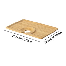 Qianly Wine Appetizer Serving Board Charcuterie Boards Bamboo Cheese Board for Cocktail Party for Home Kitchen Party Catering Meats