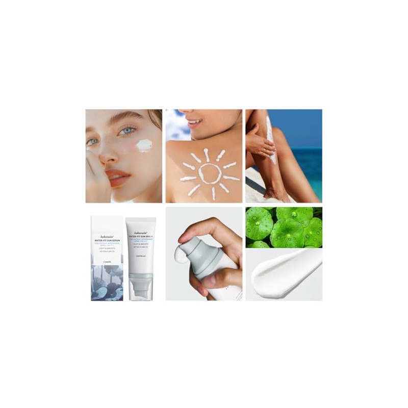 2 piezas de protector solar Centella SPF 50, suero solar