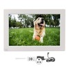 10in Digital Photo Frame White Human Body Induction HD Electronic
