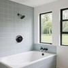 Black Shower Handle Replacement for Delta BT14096 13/14 Series Single-Function