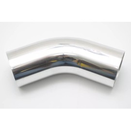 1320 Performance 4" inch aluminum pipe Mandrel Bends 45 degree