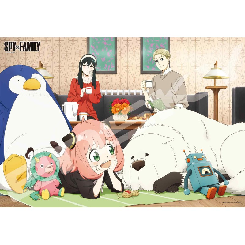 ENSKY SPY×FAMILY Relaxed Moments Jigsaw Puzzle 20.1×28.9 inches 1000-Piece JIGSAW