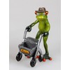 Formano Frog Pensioner Light Green, Approx. 16 cm