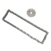 16T 17mm Gear Chain Drive Set High Performance Sprocket Chain