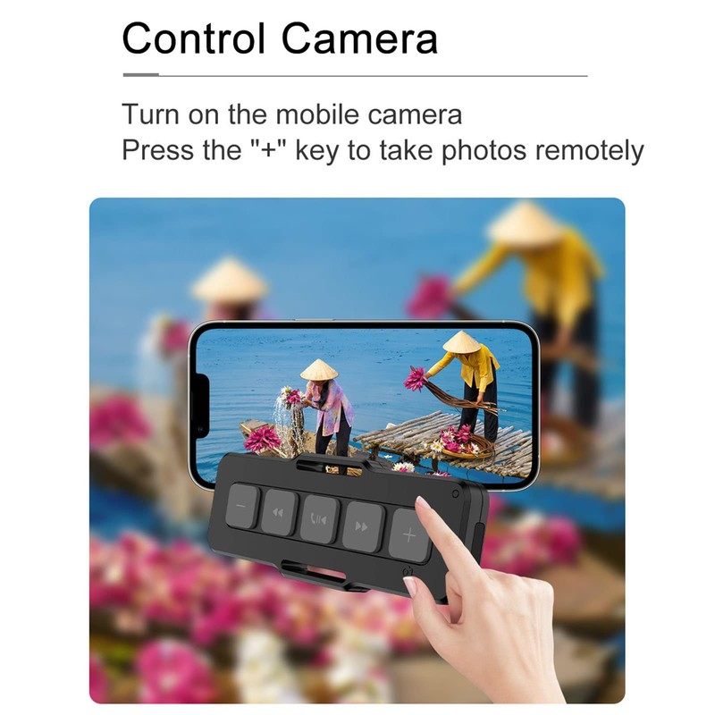 Bluetooth 5.0 Car Bluetooth Controller Bluetooth Media Button for Android