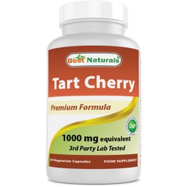 Best Naturals Tart Cherry Extract 1000 mg 60 Vcaps