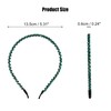VOCOSTE Hair Hoops Women Headband Headband Rhinestone 0.6cm Width 1pcs