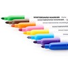 Premier Stationery Pro:Scribe Whiteboard Markers. Assorted Colours. Pack of 8.