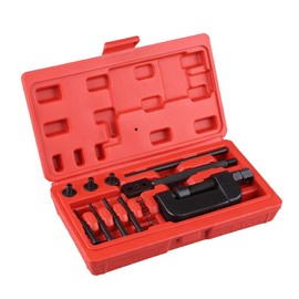 Chain Rivet Tool, 13Pcs Heavy Duty?Cam Drive Chain Breaker 420 630 520 Chain Rivet Cutter Removal Tool Kit for Motorcycle, Bike, ATV with Carrying Case