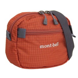 Mont-bell Men's and Women's Shoulder Bag, Waist Pouch, Shoulder Bag, Body Bag, Waist Bag 1.0L Nylon Belt Pouch 1123774 Mont-bell