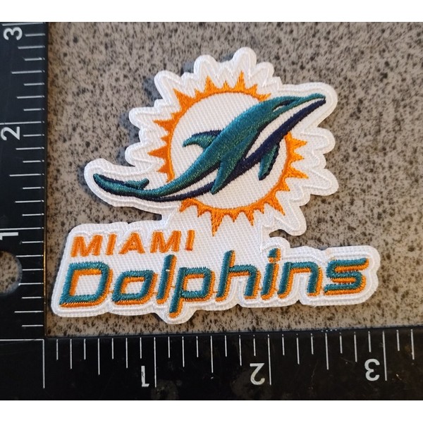 Miami Dolphins IRON ON PATCH