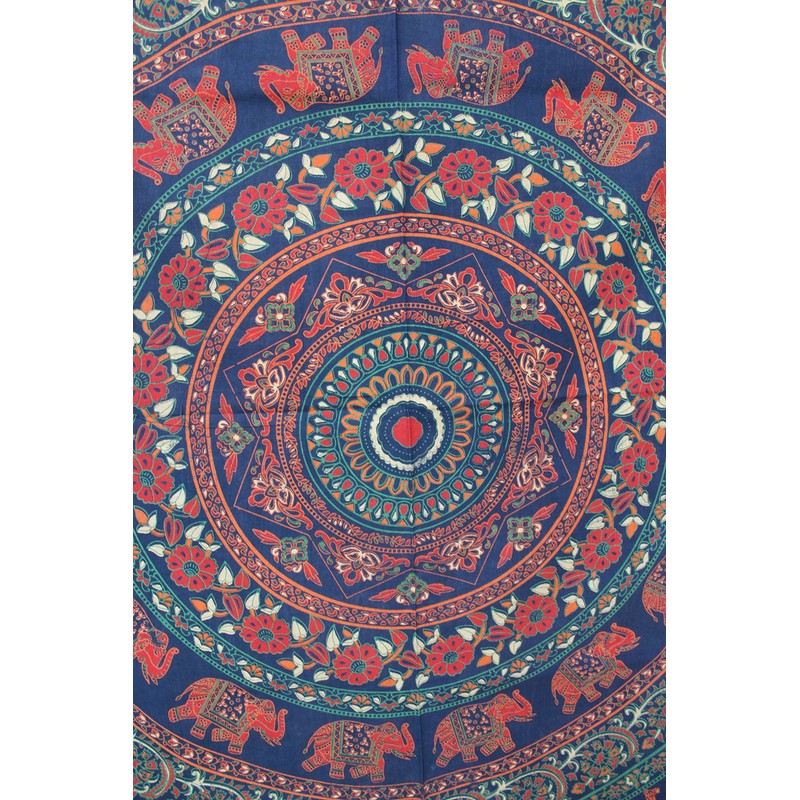 Mango Gifts Camel Elephant Mandala Tapestry Hippie Wall Decor Home
