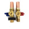 Washing Machine Valve with Water Hammer Arrestor and Push Fit