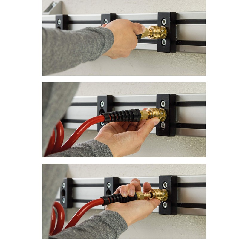 Lüdecke ES 8 TQ Compressed Air Coupling Pneumatic Coupling Hose