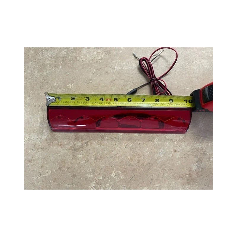 American Technology Components Truck Cap Third Brake Light red lens