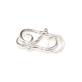 OHPHCALL 5pcs s Hook Clasp for DIY Jewelry Making Necklace Chain Jewelry Making Supplies S925 Silver Accessories
