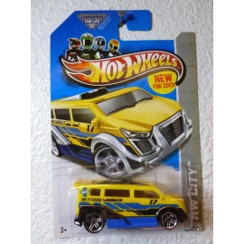 Hot Wheels YELLOW 2013 Hot Wheels SPEEDBOX #15 - HW CITY