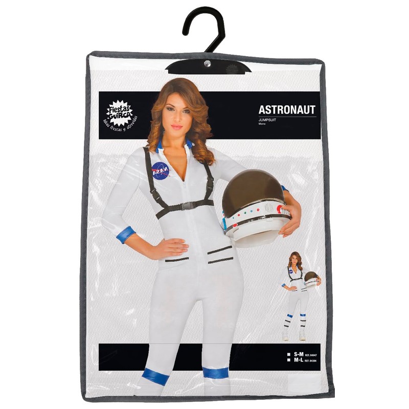 GUIRCA Costume – Adult Astronaut, Size 8-12 (84947.0)