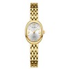 Diaofendi Petite Vintage Oval Gold Women’s Watch, Waterproof Elegant Watch