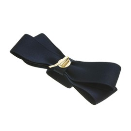 Vingtaine H7213-NY Ribbon Hair Cuff, Pony Hook, Hair Hook, Hair Elastic, Just Insert, Easy Arrangement, Office Hair Accessory