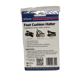 J.T. Foote Foot Cushion Halter, 1 pr