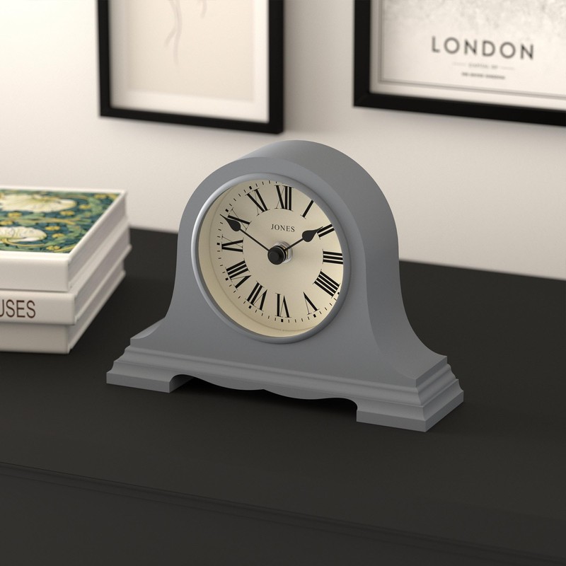 JONES CLOCKS® Speakeasy Mantel Clock | Classic Napoleon’s hat Design