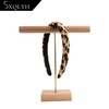 SXQLYH Headband Padded Leopard Print Fabric Headband - Headband Padded