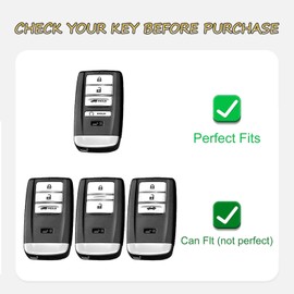 Qetoosur for Lexus Key Fob Cover with Leather Lanyard, Key Case Protection Shell Fit for Lexus RX ES GS LS NX RS GX LX RC LC Smart Key Holder, White