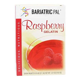 BariatricPal Protein Gelatin - Raspberry (1-Pack)
