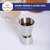 Louis Tellier N4135 Stainless Steel Double Jigger Measure 20/40 ml