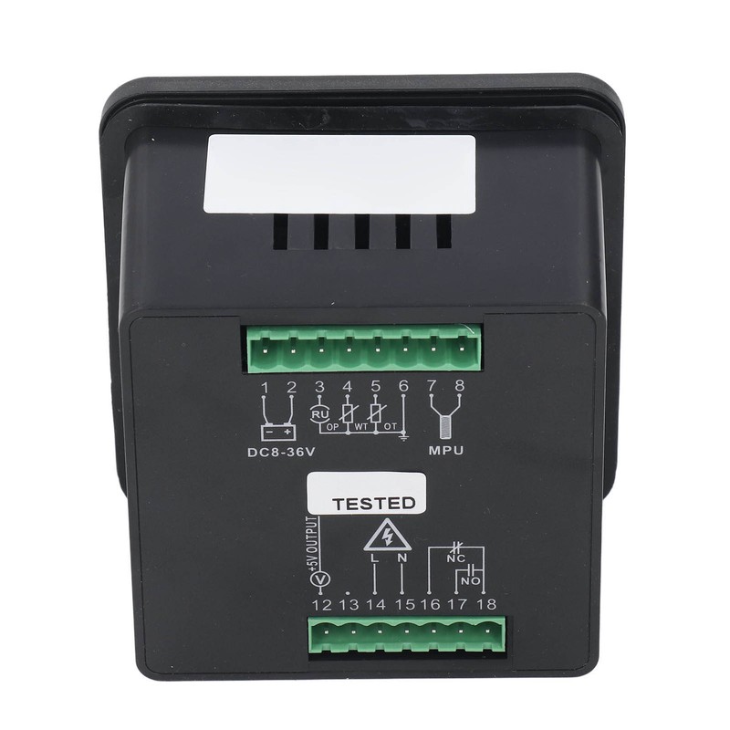 Diesel Generator Set Controller Digital Genset Engine Meter with Mounting