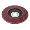 10 Stück SBS Fächerscheiben ø 125 mm Korn 120 Braun