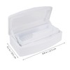 FOMIYES Nail Art Tool Tray Box Lid Sterilizer Manicure Case