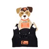 The Dog Walker Black Mesh Small Style Harness Breathable