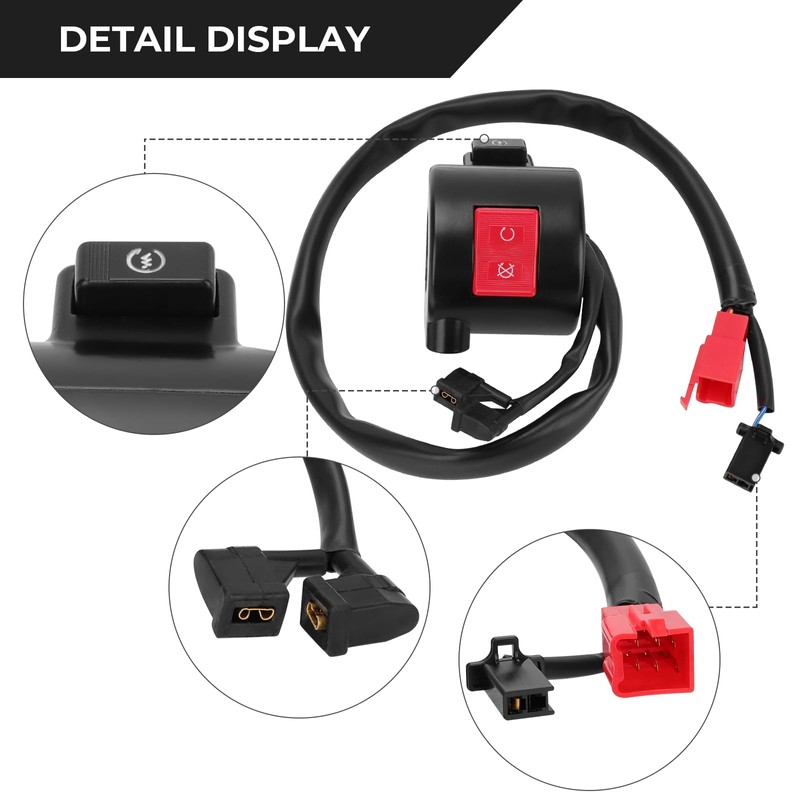Right Start Stop Kill Control Switch for Honda Shadow Phantom