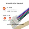 Biantie La 10mm 5-Pin LED Strip Connector – Solderless Quick