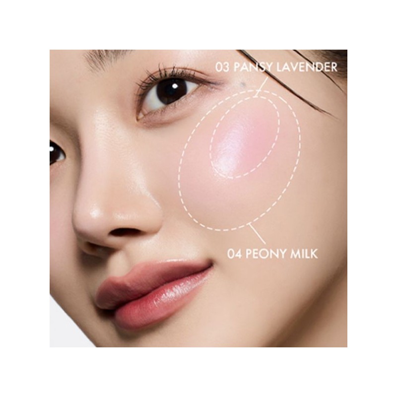 VIDIVICI Petal Glow Cream Blush/Illumination 6g, Color:02 Rosy Dahlia