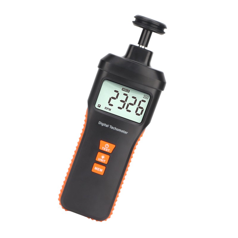 Photoelectric Tachometer High Accuracy Non Contact Multifunctional Digital Stroboscope Tachometer